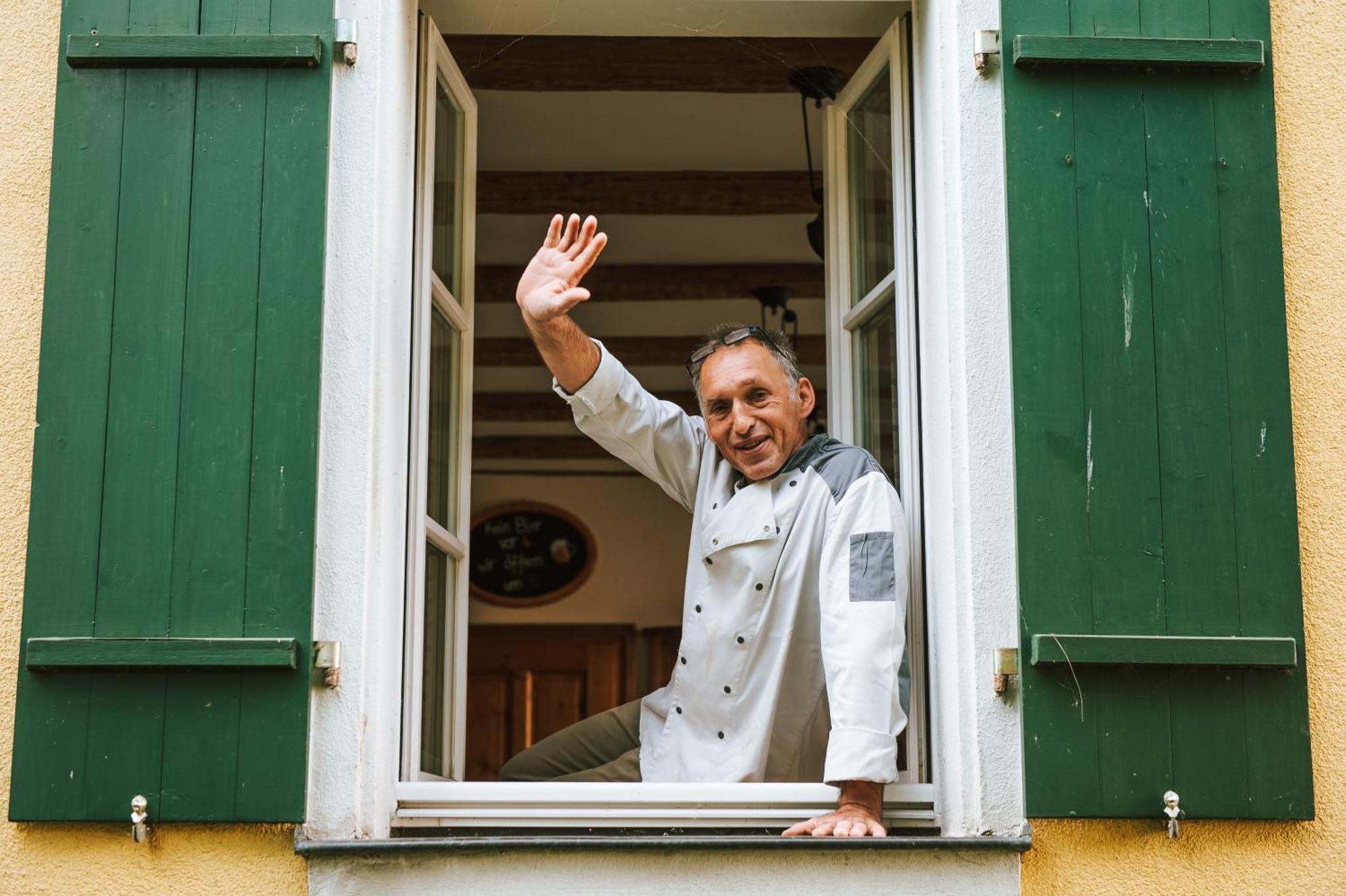 Gasthaus Zum Hirschen Muhr am See Экстерьер фото